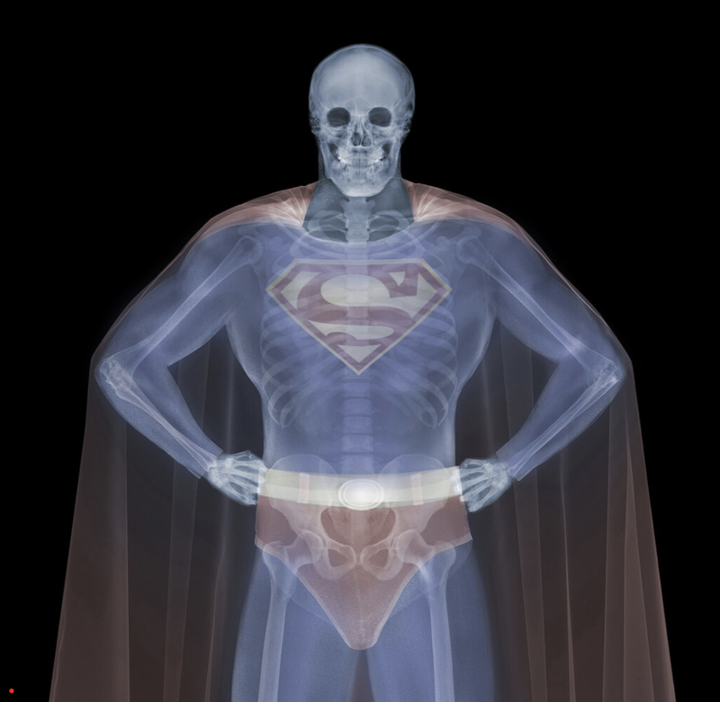 Superman In Colour