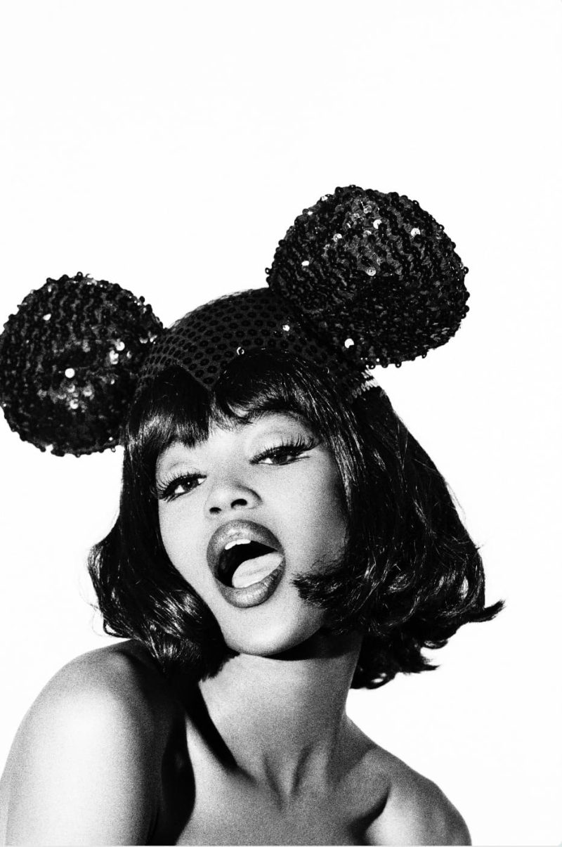 Naomi with ears, 1990