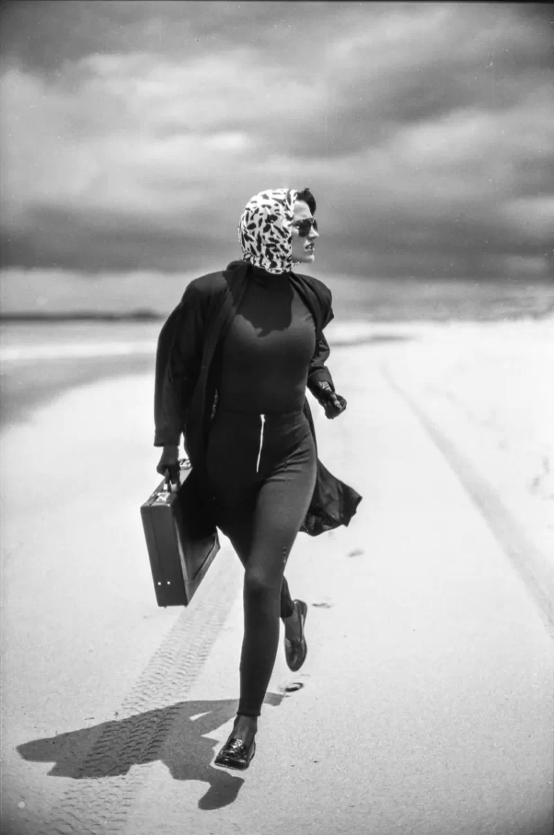 Running With Briefcase