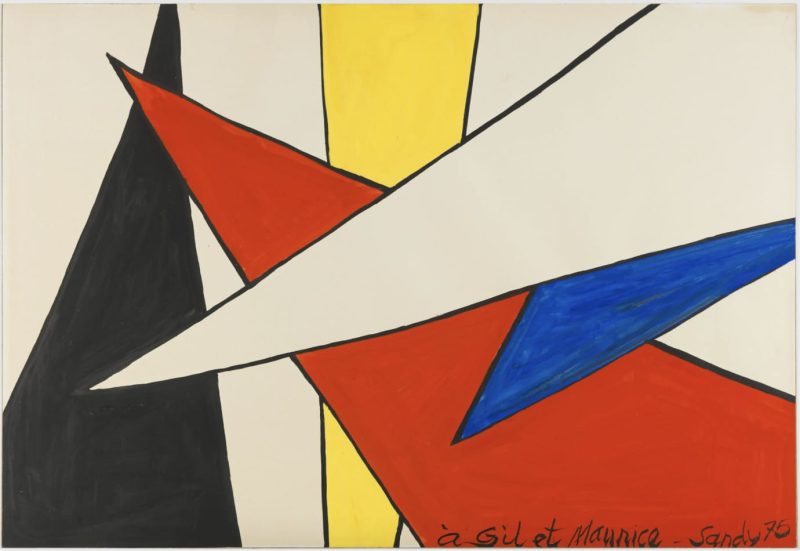 Composition aux Voiles, 1975