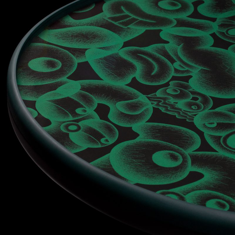 Circle Letter Prints - Emerald
