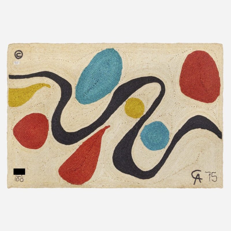 Turquoise tapestry, 1975