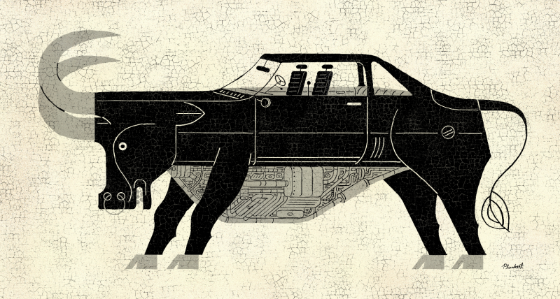 Black bull machine