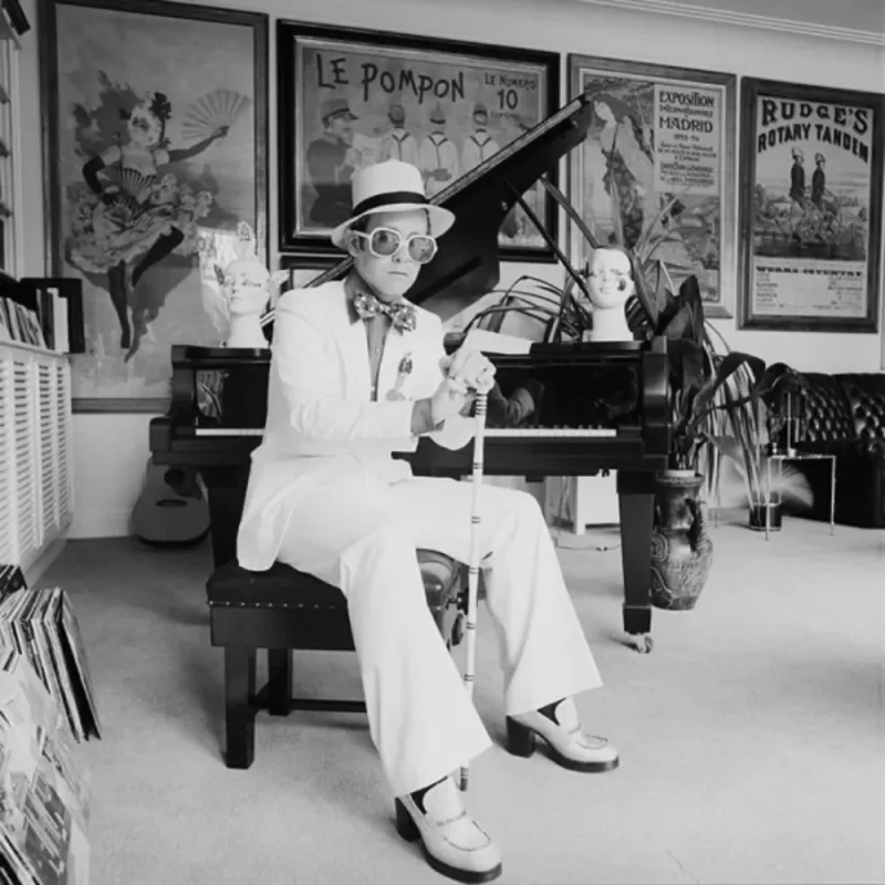 Elton John at Home in Windsor
