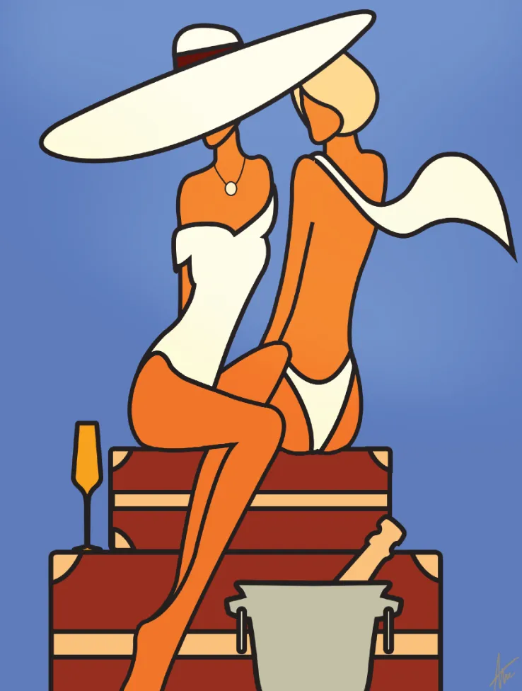 Girls on Vacation
