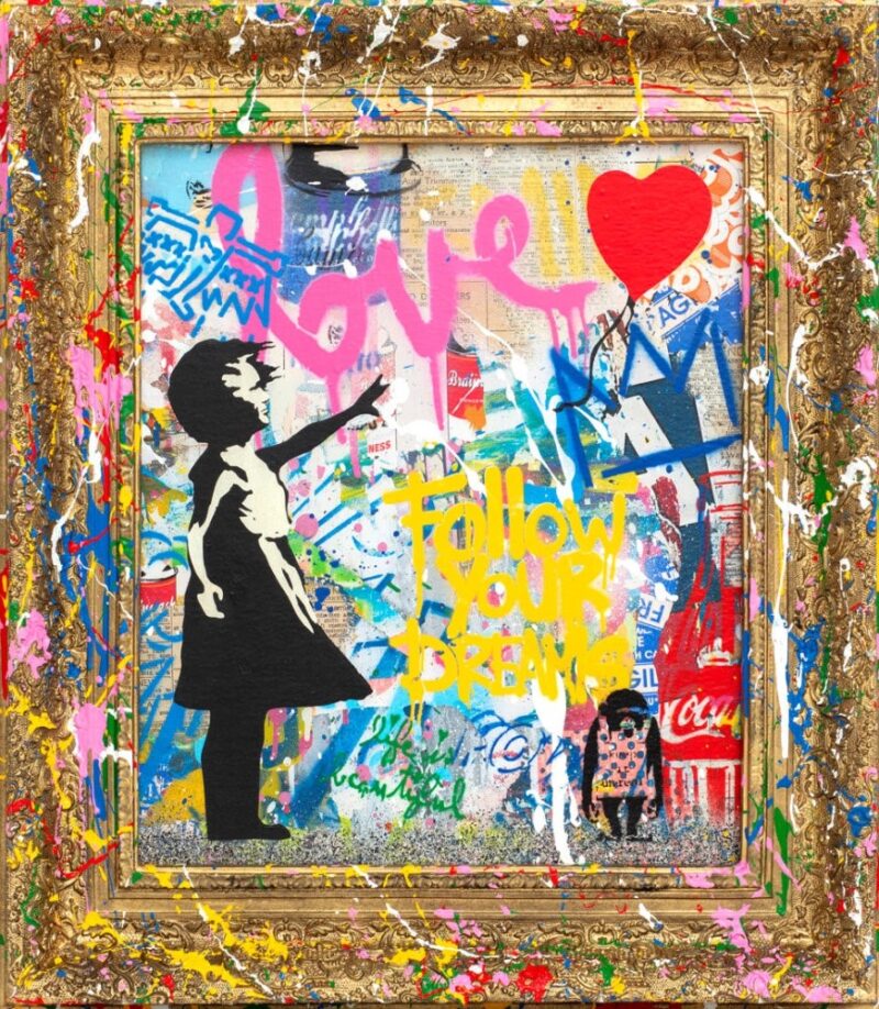 Balloon Girl 2024 (50.8 x 45.7 cm)