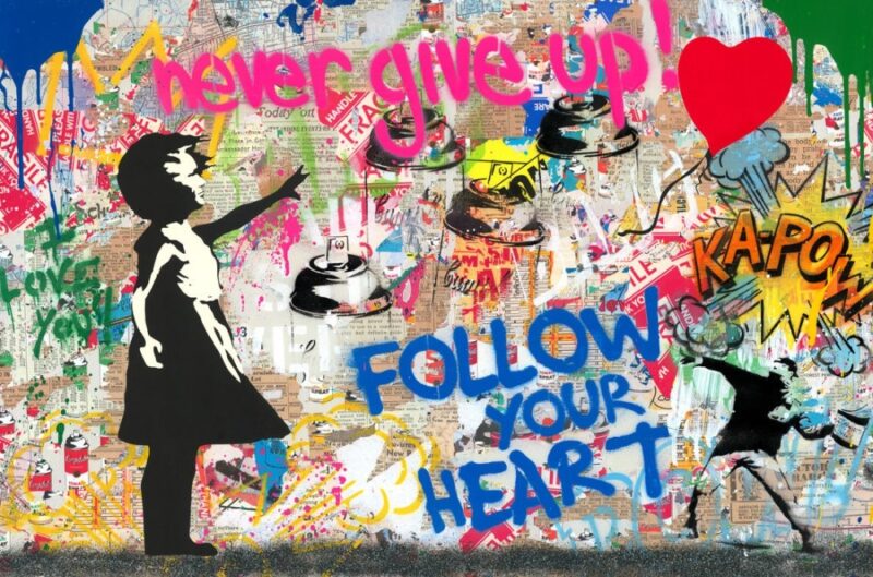 Balloon Girl 2024 (60.9 x 91.4 cm)