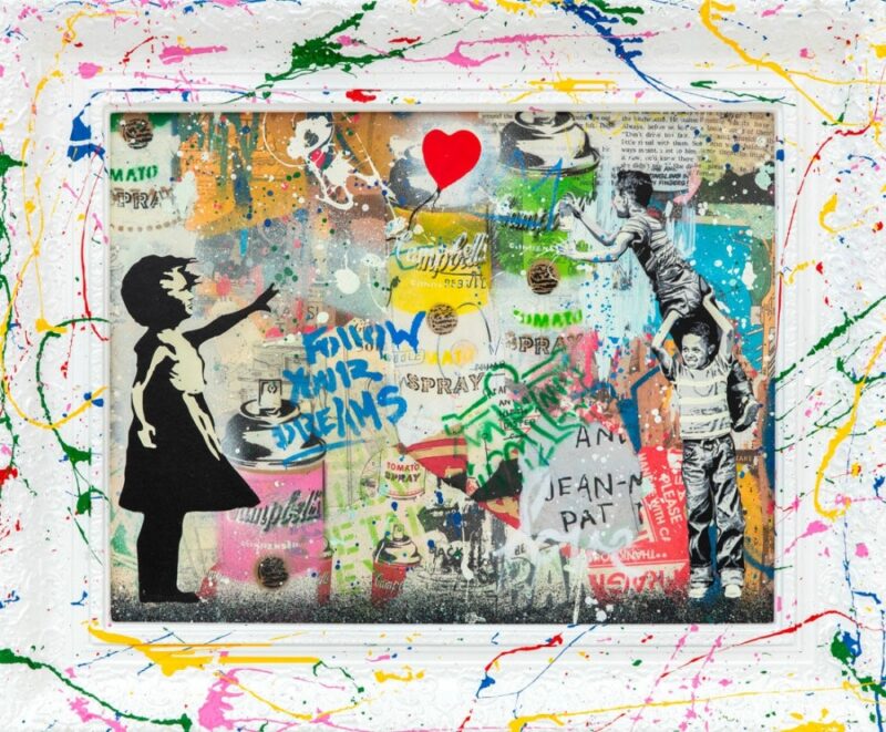 Pop Wall 2023 (Splashed Frame)